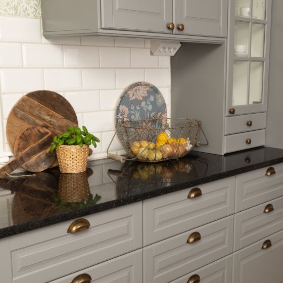 Set Di 8 Maniglie A Forma Di Conchiglia Per Mobili: Colore 1 - Wood - Foto 9