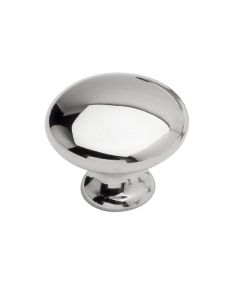 Pomello per armadietti 24226-25 - Placcatura Nickel - Beslag Design