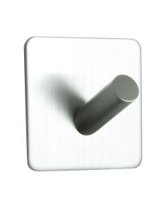 Gancio Base 200 1 - Acciaio inossidabile satinato - Beslag Design