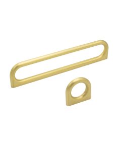 Luck Maniglia - Ottone Spazzolato - Furnipart