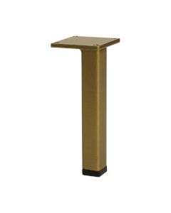 Bosse Straight E Gamba del mobile - Ottone - 100 mm