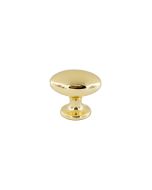 Pomello per armadietti 401-40 - Ottone Lucidato