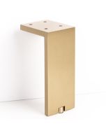Fonda Gamba del mobile - Ottone Opaco