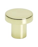 Pomello / Gancio 2078 - Ottone lucidato - Beslag Design