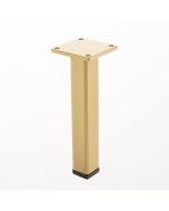 Bosse Straight C Gamba del mobile - Ottone - 120 mm