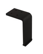 Bosse Modern Gamba del mobile - Nero - 100 mm
