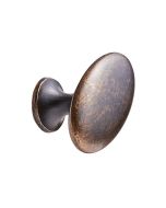 Oval Simple Pomello - Marrone Anticato