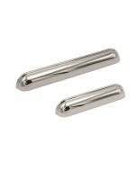 Saluto Maniglie a Conchiglia - Placcatura in Nickel - Beslag Design